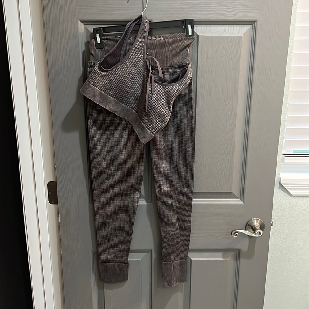 Pink workout set